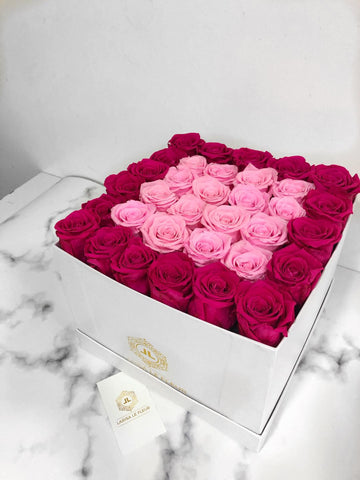 LARGE CUSTOM SQUARE BOX (SEND US A MESSAGE FOR AVAILABLE COLOURS)