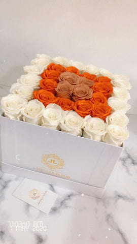 LARGE CUSTOM SQUARE BOX (SEND US A MESSAGE FOR AVAILABLE COLOURS)