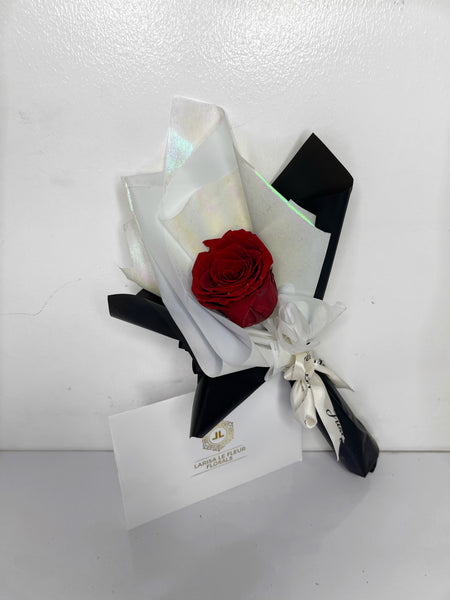 SINGLE ROSE BOUQUET