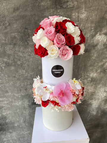 Dome Shaped Arrangement (2 Steps)