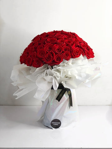 BOUQUET OF 100 ROSES