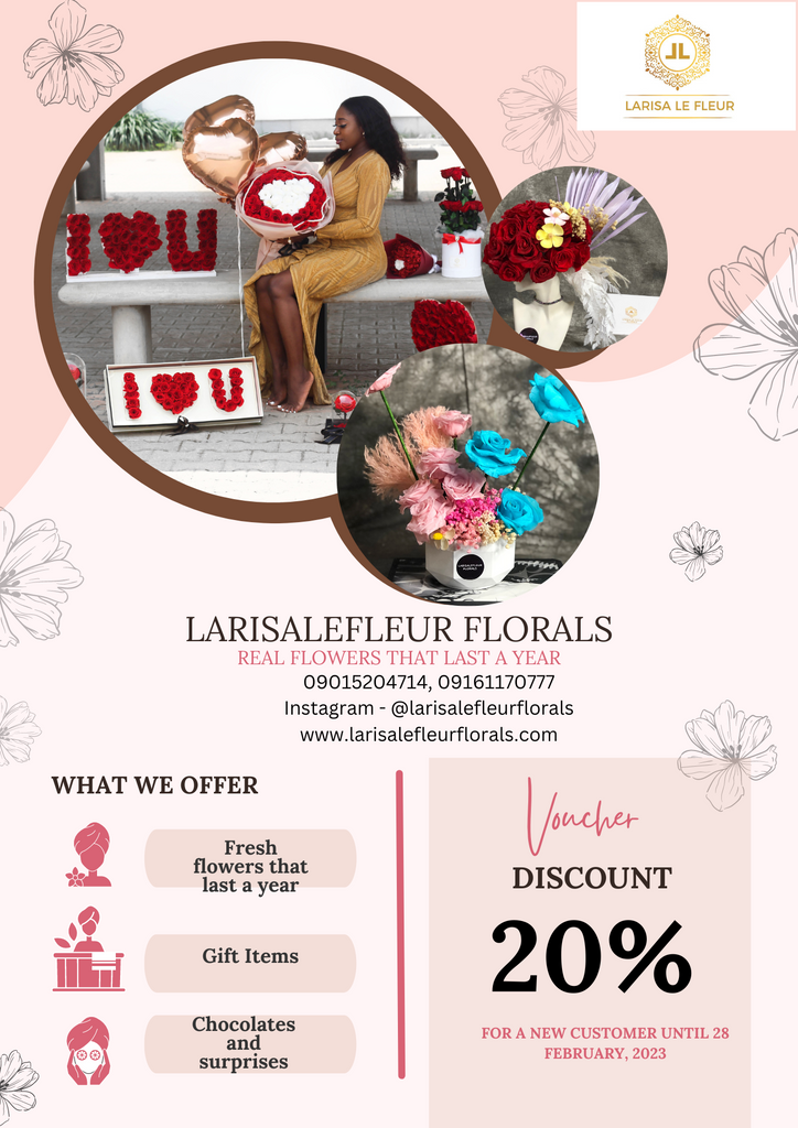 LARISALEFLEUR FLORALS GIFT CARD